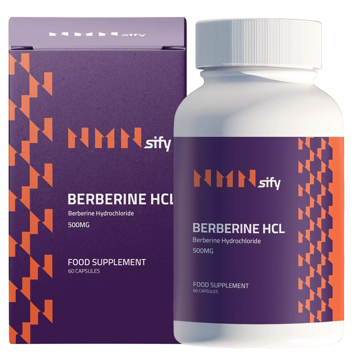 Berberine-UK-Berberine-benefits-Berberine-supplement-nmnsify-berberine-hcl-500mg-bottle-and-box